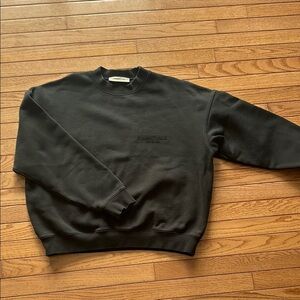 Essentials Black Men's Sweater